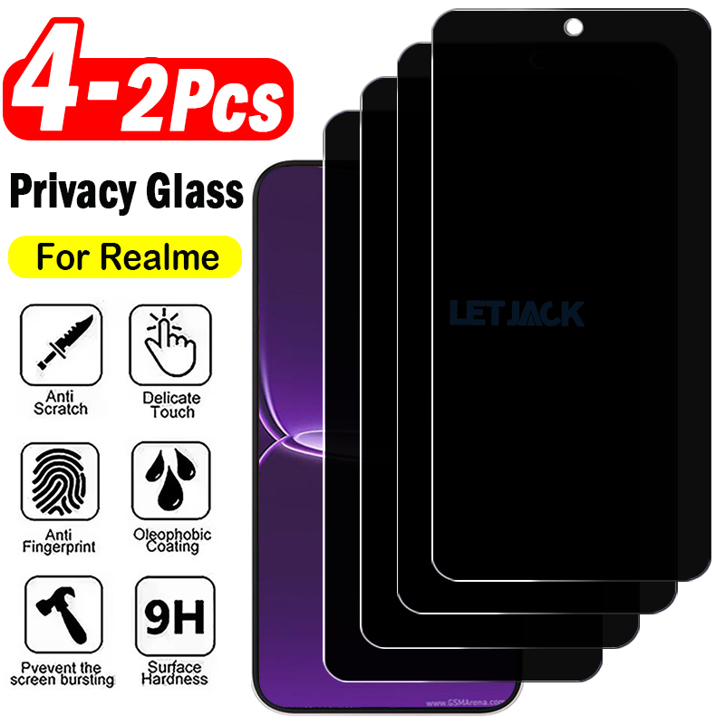 2-4Piece Anti-spy Protective F - огляд і ціна Realme Note 50
